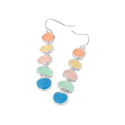 Sea Glass Dangle Earrings
